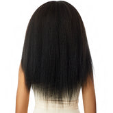 Outre Big Beautiful Hair Human Hair Blend Clip in - KINKY STRAIGHT 18